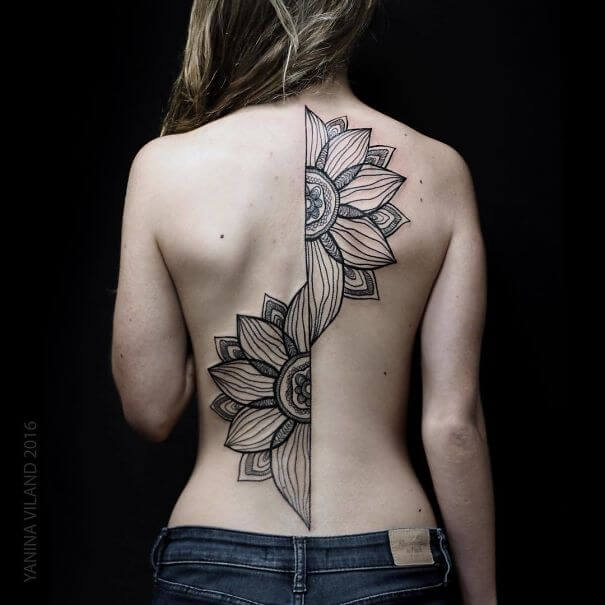 inspiringlife.pt - 22 melhores ideias de tatuagens na coluna