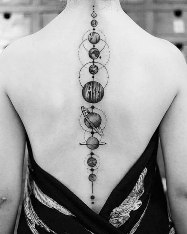 inspiringlife.pt - 22 melhores ideias de tatuagens na coluna