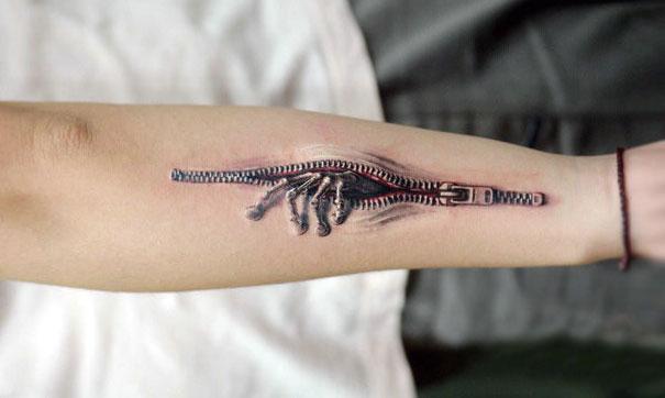 inspiringlife.pt - 19 tatuagens tão realistas que até assustam