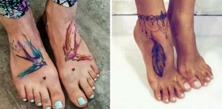 12 ideias de tatuagens para uns pés sensuais