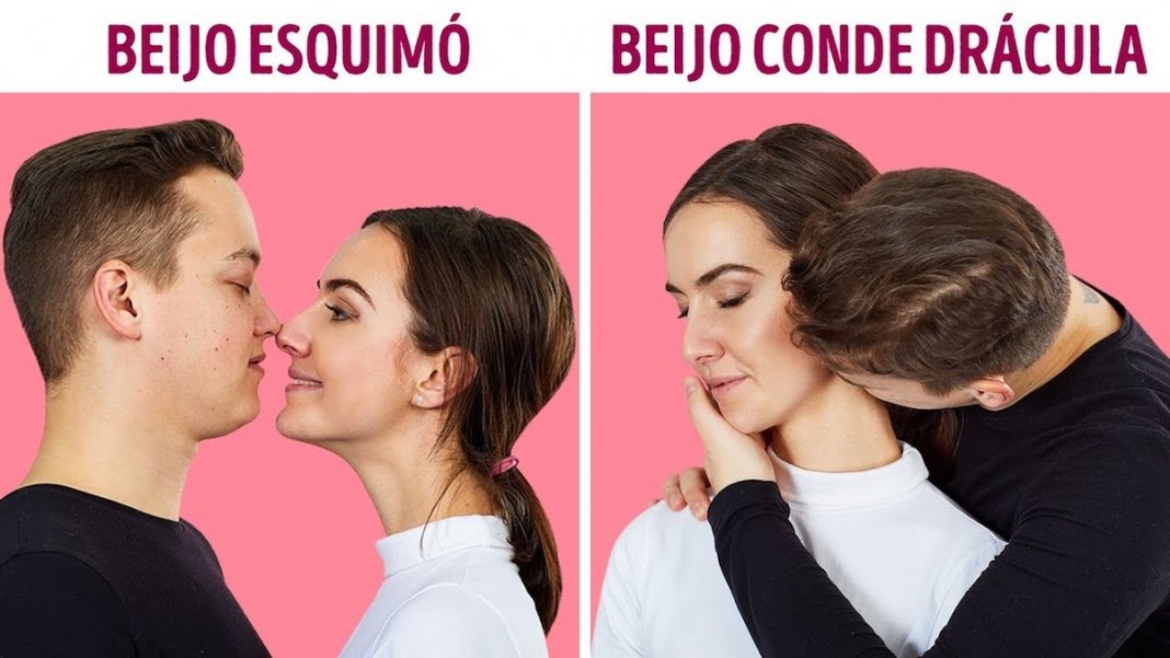 18 tipos de beijos e o seu significado