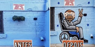 Artista transforma objectos comuns de rua em verdadeiras obras-de-arte urbana
