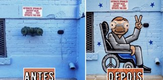 Artista transforma objectos comuns de rua em verdadeiras obras-de-arte urbana