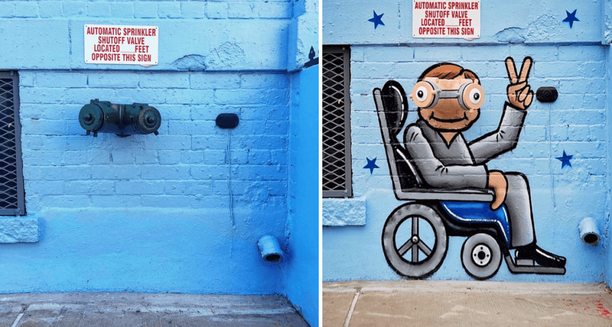 inspiringlife.pt - Artista transforma objectos comuns de rua em verdadeiras obras-de-arte urbana