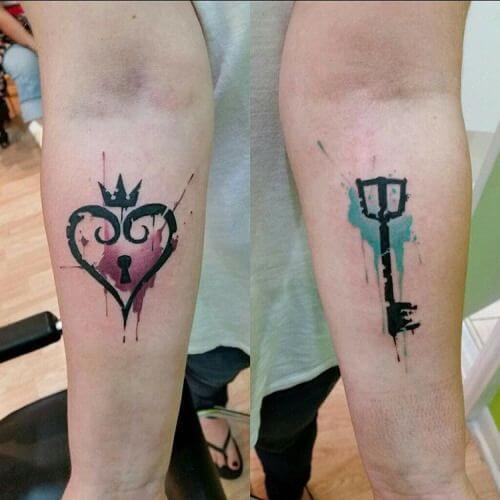 inspiringlife.pt - 17 ideias de tatuagens originais para casais expressarem o seu amor