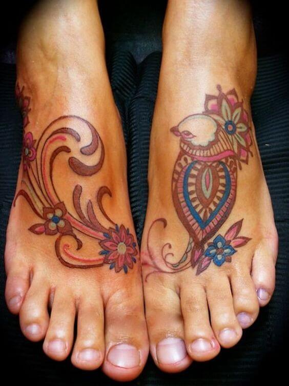 inspiringlife.pt - 12 ideias de tatuagens para uns pés sensuais