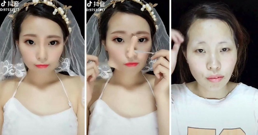 21 mulheres antes vs. depois de retirarem a maquilhagem