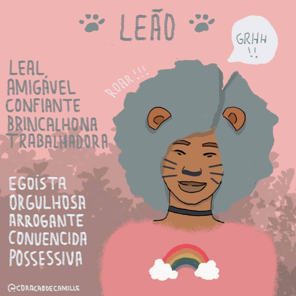 inspiringlife.pt - 12 ilustrações que mostram o BOM e MAU da mulher de cada signo