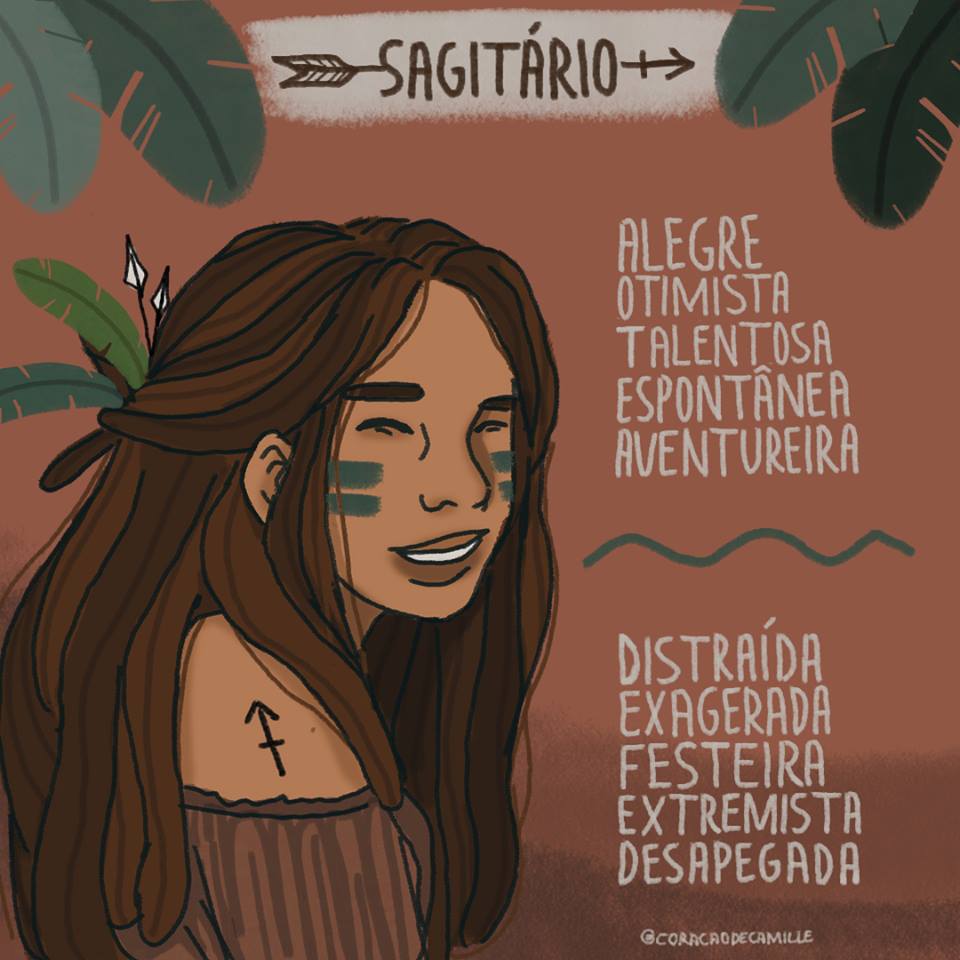 inspiringlife.pt - 12 ilustrações que mostram o BOM e MAU da mulher de cada signo