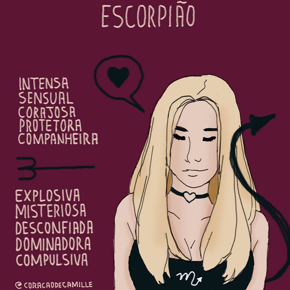 inspiringlife.pt - 12 ilustrações que mostram o BOM e MAU da mulher de cada signo