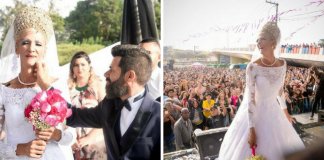 Casal de catadores realiza o seu sonho e casam na 2ª Parada LGBTQ de Franco da Rocha
