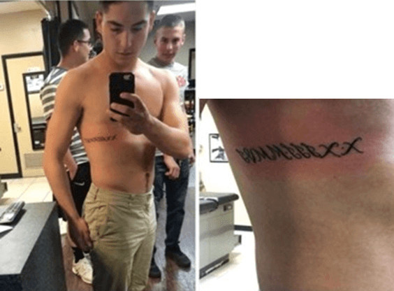 inspiringlife.pt - Filho faz tatuagem contrariando o pai, mas quando ele descobre o significado, chora de alegria