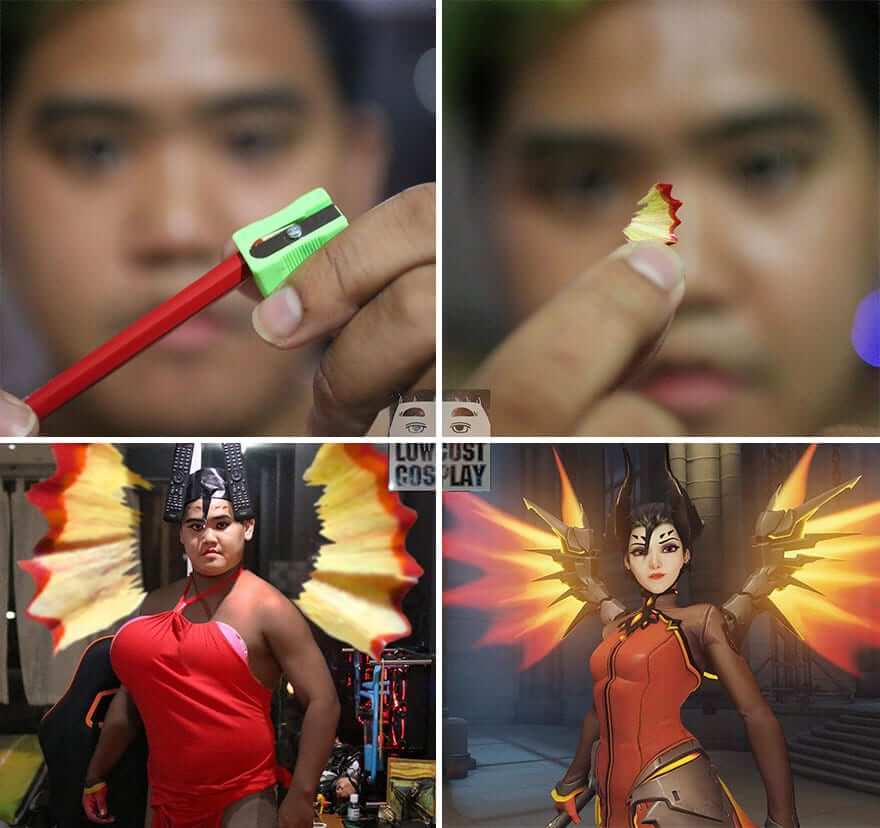 inspiringlife.pt - Homem ensina a fazer os melhores (e mais hilariantes) cosplay "low-cost"