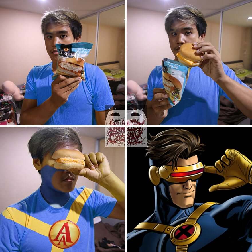 inspiringlife.pt - Homem ensina a fazer os melhores (e mais hilariantes) cosplay "low-cost"