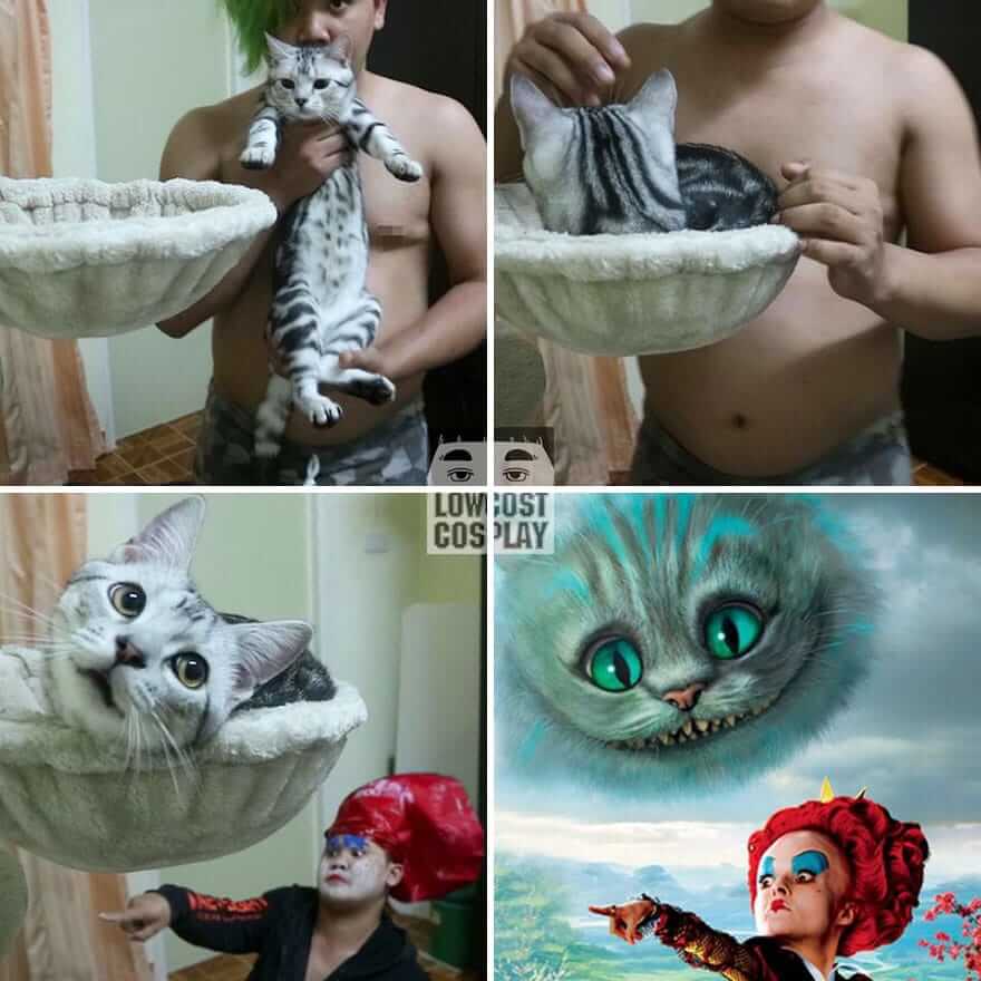 inspiringlife.pt - Homem ensina a fazer os melhores (e mais hilariantes) cosplay "low-cost"