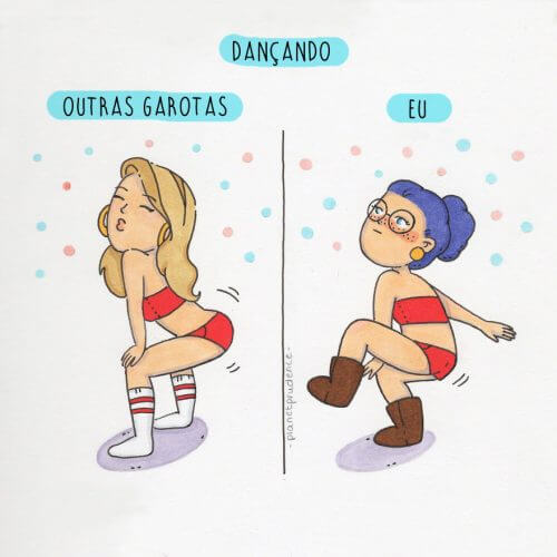 inspiringlife.pt - 20 ilustrações que retratam na perfeição os problemas que as mulheres enfrentam diariamente