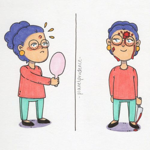 inspiringlife.pt - 20 ilustrações que retratam na perfeição os problemas que as mulheres enfrentam diariamente