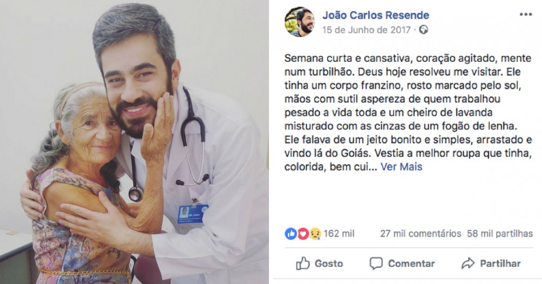 “Ela é que me curou” – afirma médico depois de consultar idosa com cancro terminal