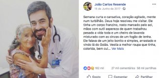 “Ela é que me curou” – afirma médico depois de consultar idosa com cancro terminal