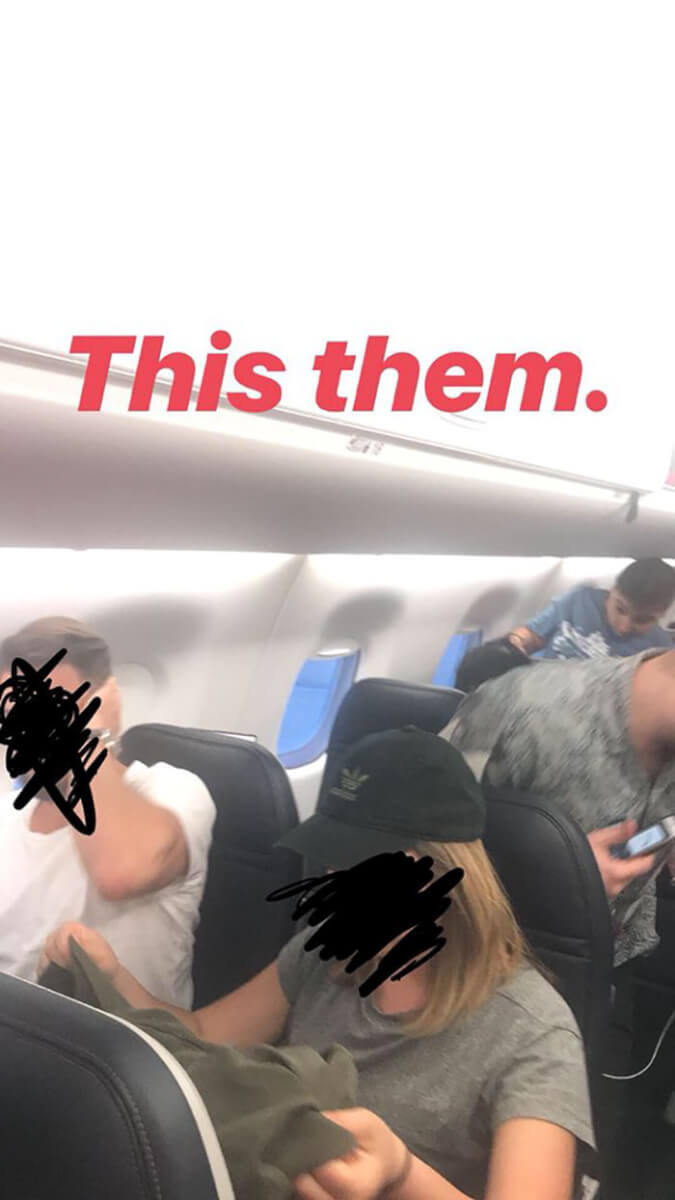 inspiringlife.pt - Mulher relata em tempo real "flirt" de dois estranhos em avião e torna-se viral