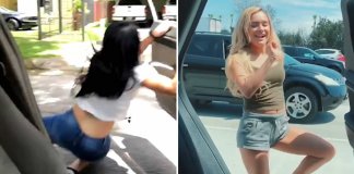 Sair de um carro em andamento é o novo desafio da internet que se tornou viral