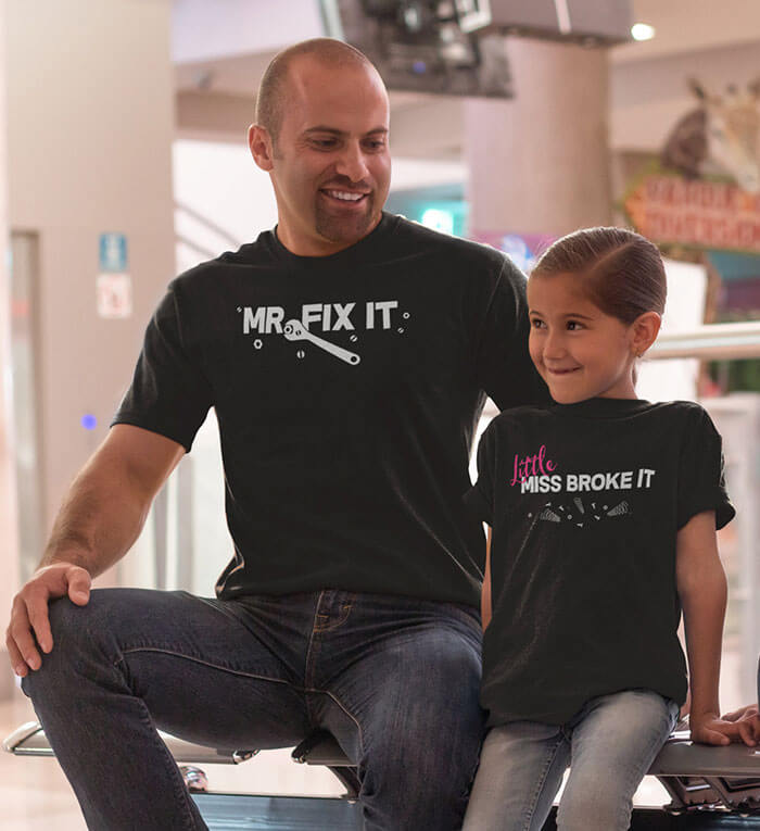 inspiringlife.pt - 14 t-shirts super originais para pais e filhos