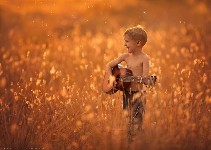 inspiringlife.pt - Fotógrafa realiza sessão fotográfica divinal com os seus 11 filhos