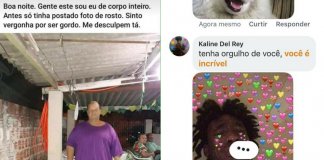 Homem com vergonha de ser gordo publica foto de corpo inteiro pedindo desculpa