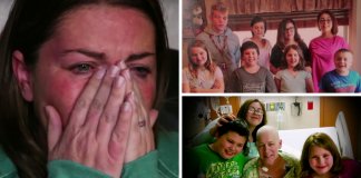 Mãe de cinco filhos adopta os três filhos da sua vizinha após esta falecer com cancro
