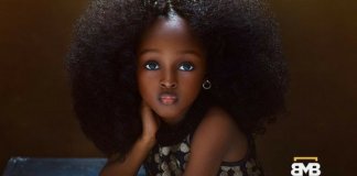 A menina mais bonita do Mundo é nigeriana e tem cinco anos