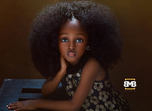 inspiringlife.pt - A menina mais bonita do Mundo é nigeriana e tem cinco anos
