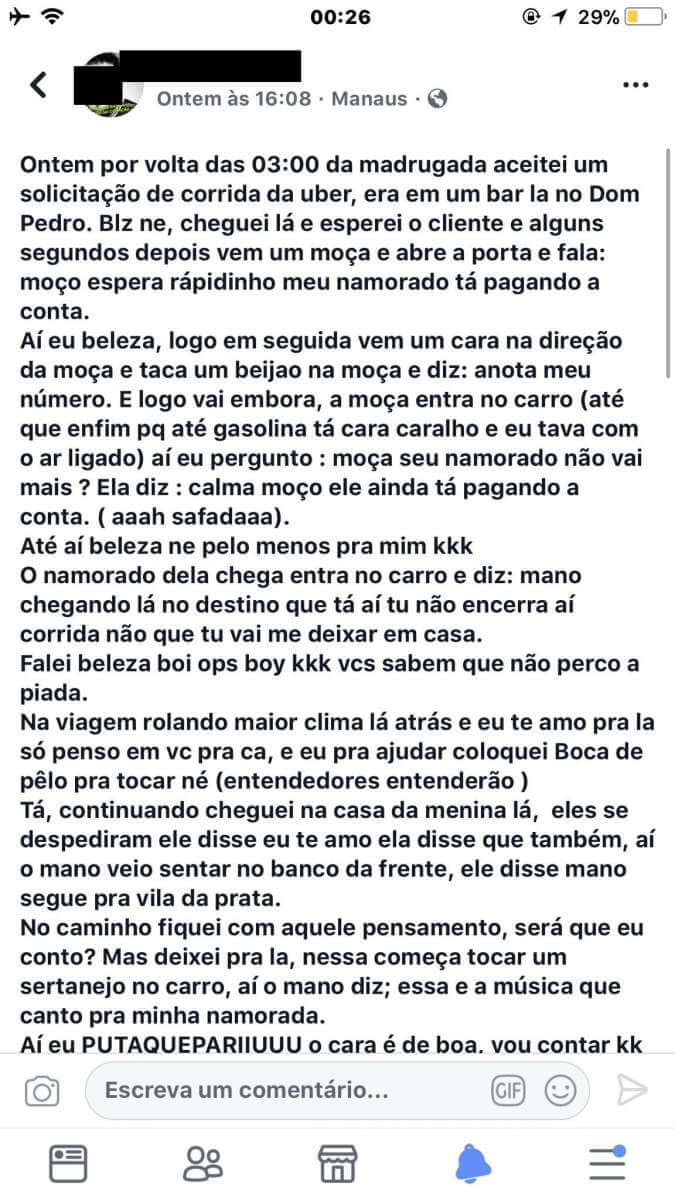 inspiringlife.pt - Motorista de Uber apanha mulher a trair o namorado e a sua atitude acabou por viralizar