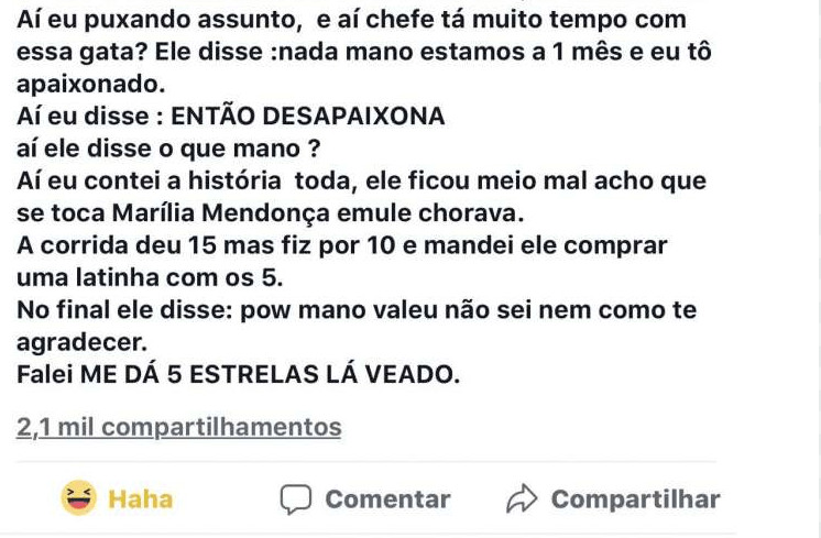 inspiringlife.pt - Motorista de Uber apanha mulher a trair o namorado e a sua atitude acabou por viralizar