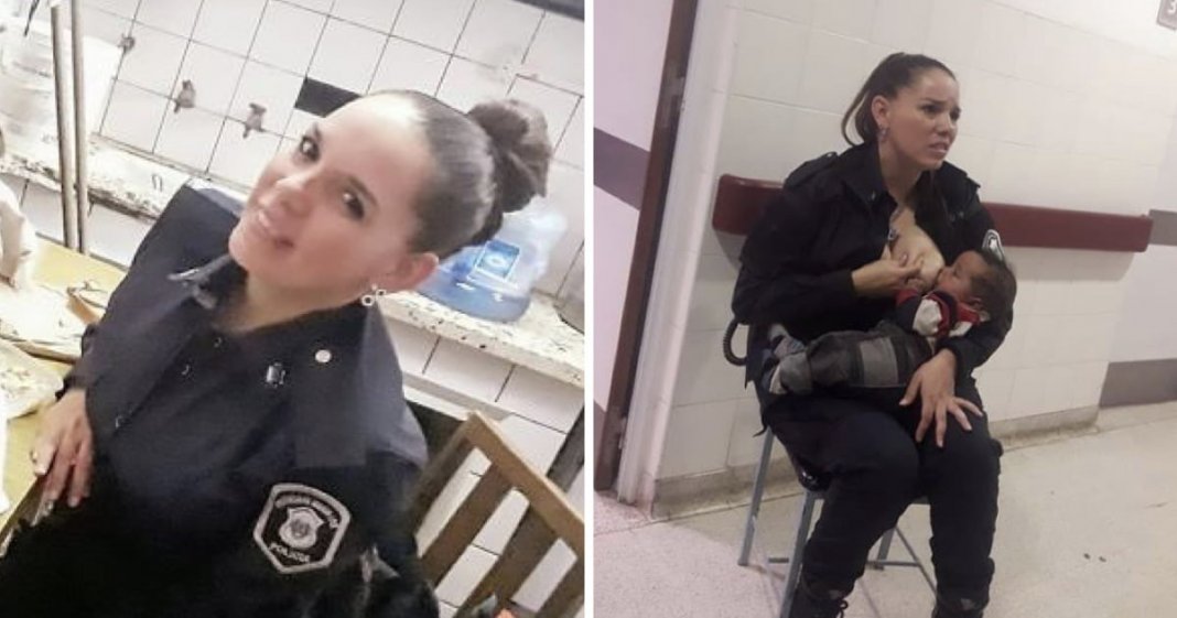 Mulher polícia amamenta bebé “sujo e malcheiroso” mal-tratado