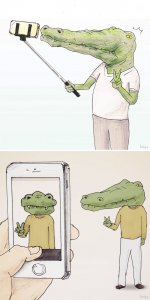 inspiringlife.pt - 24 problemas de um crocodilo retratados em hilariantes ilustrações