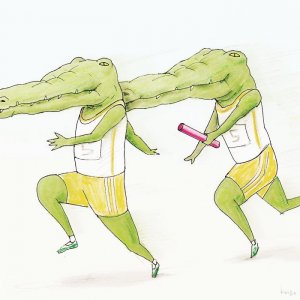 inspiringlife.pt - 24 problemas de um crocodilo retratados em hilariantes ilustrações