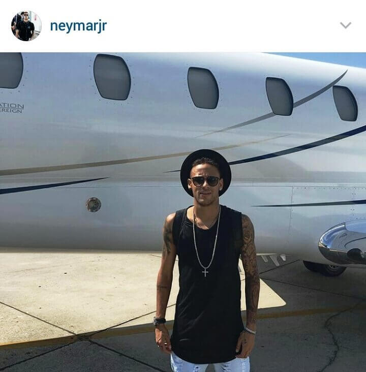 inspiringlife.pt - 15 luxos de Neymar com os quais nós apenas podemos sonhar