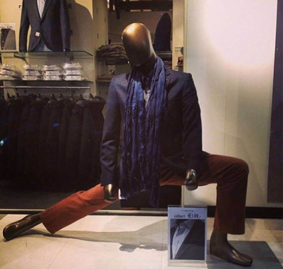 inspiringlife.pt - 15 manequins de lojas que parece terem ganho vida própria