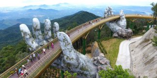 Nova ponte no Vietnam dá a sensação de estares no filme “Senhor dos Anéis”