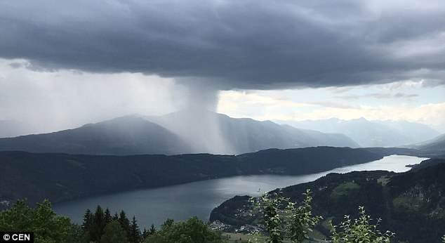 inspiringlife.pt - Tempestade em lago alpino apanhada em fantástica filmagem timelapse