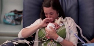 A incrível história de uma mãe e o seu bebé prematuro de 5 meses