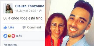 Amor de mãe viraliza quando ela fez um post no evento procurando pelo seu filho