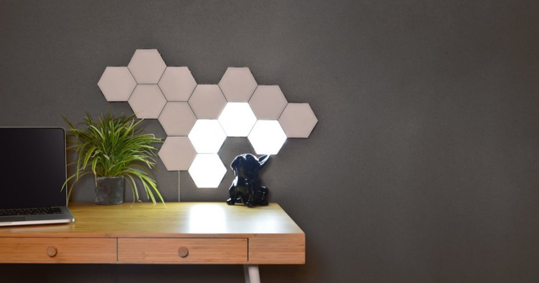 Transforma a tua casa com lâmpadas modulares sensíveis