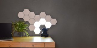 Transforma a tua casa com lâmpadas modulares sensíveis