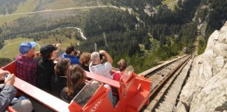 Viagem de comboio na Suíça é uma incrível montanha-russa na Natureza