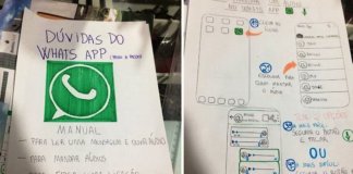 Menino cria manual ilustrado para avó de namorada aprender a mexer no WhatsApp