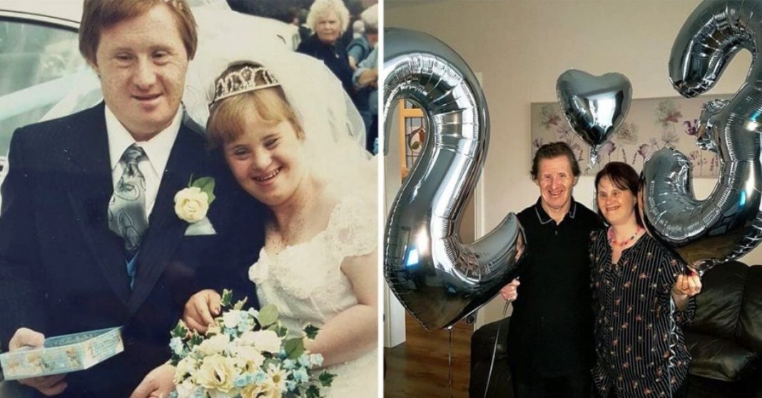 Casal com síndrome de Down comemora 23 anos de casamento