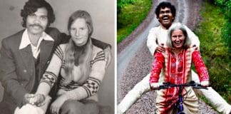 A história de amor deste homem que pedalou da Índia para a Suécia por uma mulher