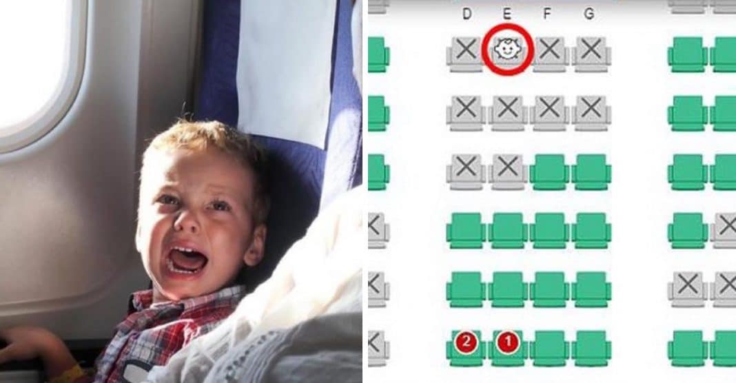 Companhia aérea avisa onde os bebés estarão sentados