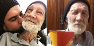 O momento emocionante em que avô de 95 anos com Alzheimer reconhece o seu neto